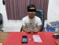 Tim Mata Elang Satres Narkoba Polres Kuansing Berhasil Ciduk Pelaku Tindak Pidana Narkotika Jenis Sabu