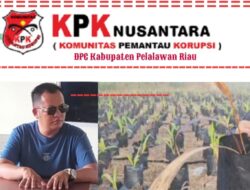 Ketua LSM KPK Nusantara DPC Pelalawan, Akan Kembali Laporkan KaDisbunak ke Kejari Negeri Pelalawan