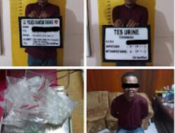 Polsek Kuantan Mudik Berhasil Tangkap Tindak Pidana Narkotika Jenis Sabu.