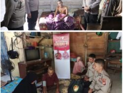 Polres Kuasing Gelar Bakti Kesehatan Home Visite Ke Rumah Lansia Dalam Rangka Pengabdian Ke 32 Akabri Angkatan 91.