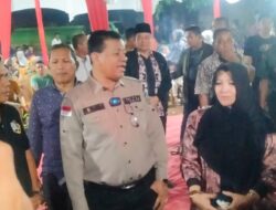 Layur jalur di Desa Tebing Tinggi, Pemangku Adat. Dihadiri pak Bupati Suhardiman Amby