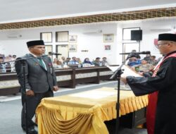 H Darmizar Jabat Wakil Ketua I DPRD Kuansing, DPRD Kuansing Gelar Paripurna Pergantian Jabatan Pimpinan