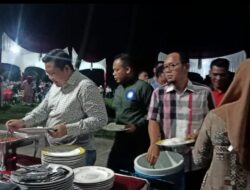 Dodi Irawan S H I, Calek dari PAN dapil Inhu Kuansing provinsi Riau menghadiri Syukuran Jalur Buayo Danau di Desa Bandar Alai Kari