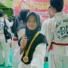 Putri asal Pulau Busuk Kecamatan Inuman berhasil sabet mendali emas pada ajang ONE DAY COMPETTIONE VII PERISAI DIRI 2024