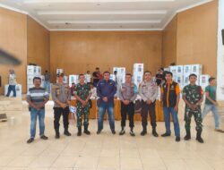 Polsek Benai Melaksanakan Pengamanan dan Pengawalan Pendistribusian Logistik Pemilu 2024