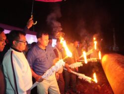 Silaturahmi Dengan Masyarakat Pasar Inuman, Warga Do’akan Bupati Lancar Membangun Kuansing