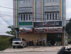 Di duga Toko Damai yang berada di pusat kota teluk Kuantan, jadi tempat gudangnya rokok non cukai