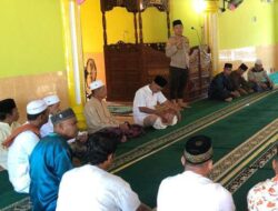 Tarawih Keliling, Polsek Peranap Sampaikan Pesan Kamtibmas