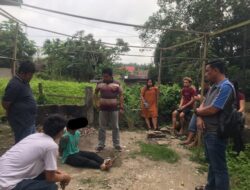 Tersangka Diamankan Sat Reskrim Polres Kuansing atas Dugaan Pembakaran Mobil di Kuansing, Kerugian Ditaksir Rp. 150 Juta