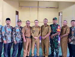 Hadiri Sertijab Pj Kepala Desa Marsawa, Camat Sentra Minta Masyarakat Marsawa Kompak dan Pertahankan Predikat Desa Mandiri