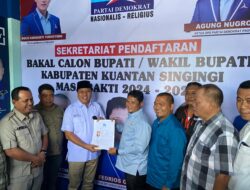 Demokrat kuansing menjadi partai favorit para kandidat yang akan bersaing di pilkada 2024