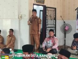 Kades Kampung Madura H.Wiwit Erianto mengatakan Syukuran doa kampung ini tidak hanya sekadar ritual keagamaan tapi untuk mempererat persaudaraan
