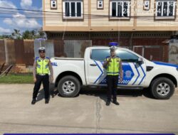 Sat Lantas Polres Kuansing Lakukan Patroli Sore untuk Antisipasi Daerah Rawan Laka Lantas, Balap Liar, dan C3