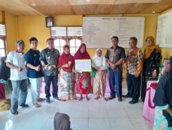 PemDes Dusun Tuo kecamatan Kuantan Hilir Salurkan BLT DD untuk 44 KPM