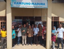 Tim Monitoring Evaluasi Kecamatan  Kuantan Hilir dipimpin langsung oleh camat Edison Tuindra