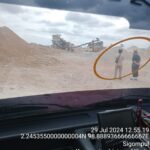 Penggilingan batu yg berada di desa naga Saribu, diduga belum mengantongi izin yang lengkap