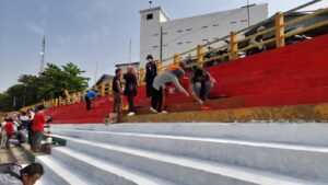Topien Lubuok Sobae Kecamatan Kuantan Hilir Menjadi Pusat Perhatian Masyarakat kuansing Jelang Event Kebudayaan Pacu Jalur Tradisional
