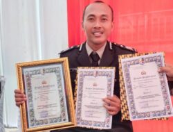 BRIPKA Mariono Raih 3 Penghargaan dari Kapolres Kuansing Bertepatan Hari Bhayangkara ke-78