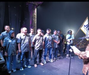 Dihadiri Ribuan Masyarakat dan Konser Penyanyi Fauzana, Pelantikan JMSI Kuansing Meriah