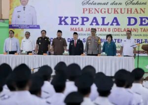 Pj Bupati Dairi Kukuhkan Penambahan Masa Jabatan 161 Kepala Desa Jadi 8 Tahun