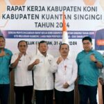 Bupati kuansing Minta Melalui raker agar Koni Kuansing memiliki program-program yang berkualitas dalam bidang olahraga