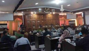 DPRD Kuansing gelar sidang paripurna agenda penyampaian nota pengantar rancangan peraturan daerah (Ranperda) tentang rencana pembangunan jangka panjang daerah (RPJP)