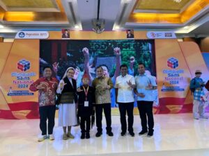 Pj Bupati Charles Bantjin Hadiri Pembukaan Olimpiade Sains Nasional 2024, Perwakilan Dairi Diberi Motivasi