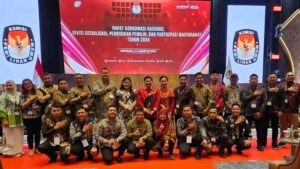Rapat koordinasi divisi sosialisasi, pendidikan Pimilih dan Partisipasi Masyarakat Antara KPU