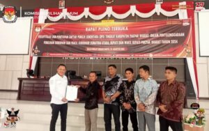 KPU Pakpak Bharat Tindaklanjuti Rekomendasi Bawaslu Pemilih TMS