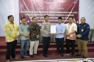 Rapat pleno terbuka rekapitulasi penetapan