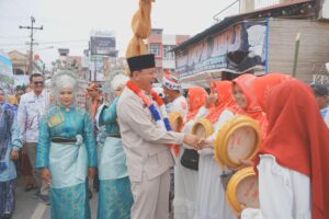 Lagu Indonesia Raya Berkumandang Saat Pembukaan Pacu Jalur Event Kebudayaan Topien Lubuok Sobae Basogha