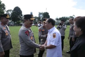Sambut Kedatangan Wakapolri Republik Indonesia Pj Bupati: Selamat Datang Kembali di Bumi Sulang Silima