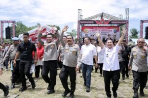Pj Bupati Dairi Hadiri Bakti Sosial dan Bakti Kesehatan Polri Presisi Untuk Negeri Bersama Wakapolri