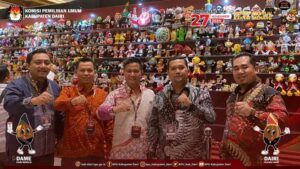 KPU Dairi Mengikuti rapat konsolidasi to jakarta