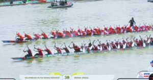 Merak Jingga Berhasil di Tumbangkan Gelombang Putiah Danau Keramat