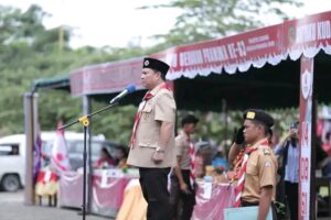 Memperingati hari besar pramuka ke 63 di TWI