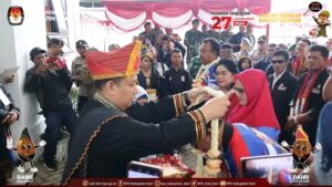 KPU Melaksanakan penerimaan pendaftaran pencalonan pemilihan bupati dan wakil bupati Dairi 2024