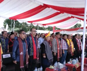 Pj Bupati Dairi Hadiri Pembukaan Pesparawi Ke-V Sumatera Utara