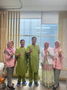 PasLon SDM ( Suhardiman Amby – Muklisin) Jalani Tes Kesehatan di RSUD Arifin Achmad
