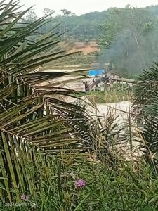 Rakit Dompeng Kembali Mengobrak Abrik Dusun Pasongik Desa Muaro Sentajo