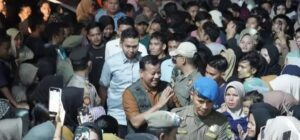 Bupati Kuansing Di sambut Hangat oleh masyarakat kecamatan kuantan mudik