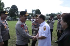Sambut Kedatangan Wakapolri Republik Indonesia Pj Bupati: Selamat Datang Kembali di Bumi Sulang Silima