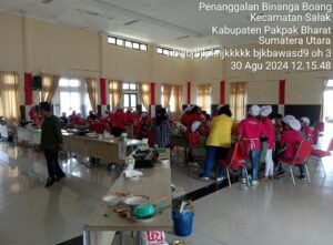 Melakukan Gelar Pelatihan Peningkatan Inovasi Dan Higienitas Sajian Kuliner Destinasi Pariwisata, Disparta Pakpak Bharat