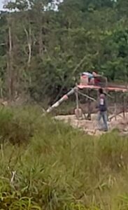 Waduhh !!! Penambang Emas Tanpa Izin (PETI) Di Bendungan Koto Rajo Kuantan Hilir Seberang Kembali marak