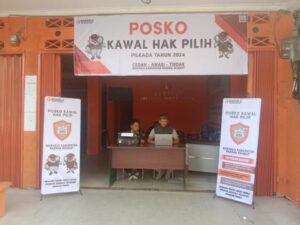 BAWASLU PAKPAK BHARAT LUNCURKAN POSKO KAWAL HAK PILIH