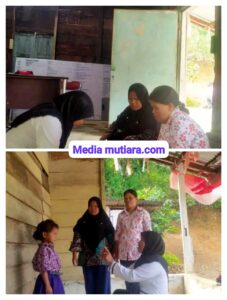 Anak-Anak PAUD Kasih Desa Sambaliang Dapat Layanan KIA