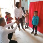 PAUD Cinta Damai Desa Sihorbo & PAUD Cerdas Desa Sinampang Peroleh Layanan KIA