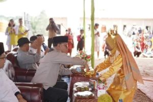 Audiensi di Desa Sungai Besar Bupati Kuansing sekaligus Meresmikan Masjid Ar-Rahman