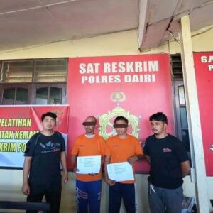 Melakukan Penganiayaan Terhadap Korban  Akhirnya Tsk SS Dan DSL Ditangkap Polres Dairi