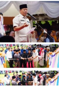 Bupati Kuantan Singingi (Kuansing) Dr. H. Suhardiman Amby, MM menghadiri Audiensi di Kenegerian Simandolak